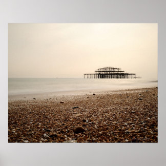 Sea of Brighton Beach Poster