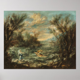 Sea of Galilee - A. Magnasco Fine Art Poster