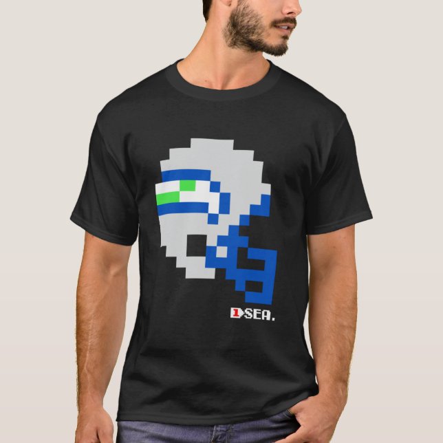 SEA Original Helmet - Tecmo Bowl Shirt T Shirt (Framsida)