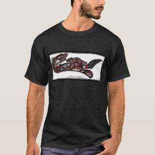 SEA OTTER & BABY (Haida Styled) Gift Range Tee Shirt