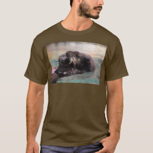 Sea Otter i Georgia Aquarium T Shirt