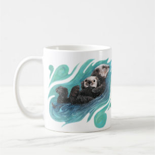 Sea Otter Kaffemugg