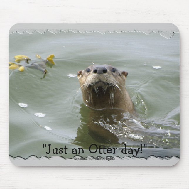 Sea Otter Mousepad Musmatta (Framsidan)