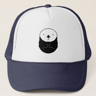 Sea Otter Silhouette Keps