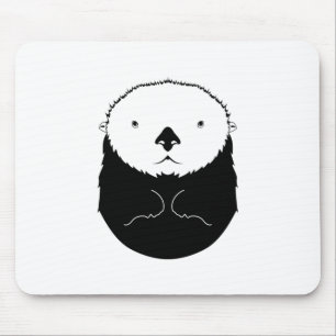 Sea Otter Silhouette  Musmatta