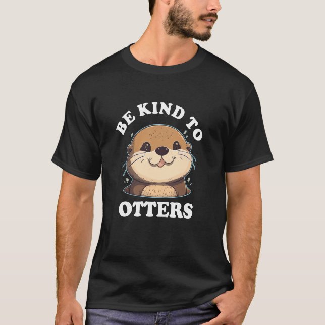 Sea Otter T Shirt (Framsida)