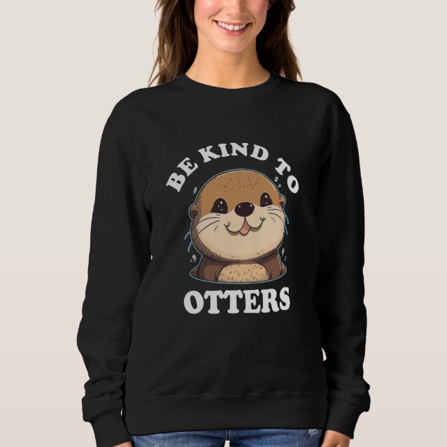 Sea Otter T Shirt (Framsida)
