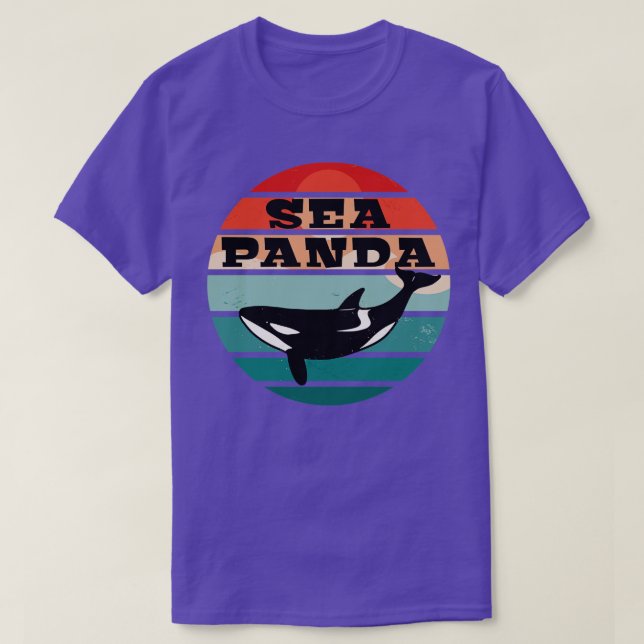 Sea Panda Orca 1 T Shirt (Design framsida)