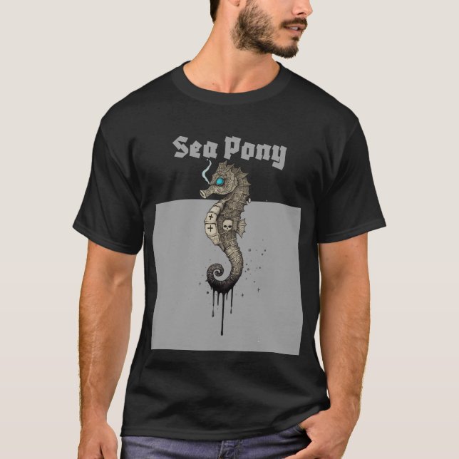 Sea Pony T Shirt (Framsida)