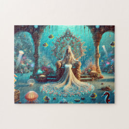 Sea Princess Underwater Coral Throne Room Pussel