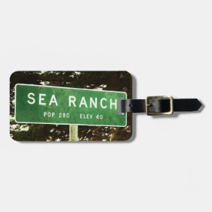 Sea Ranch Kalifornien Bagagebricka