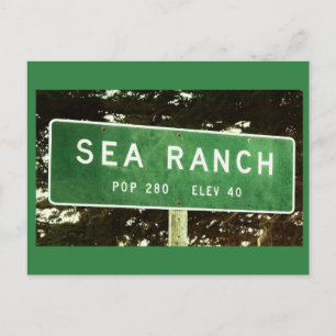Sea Ranch Kalifornien vykort