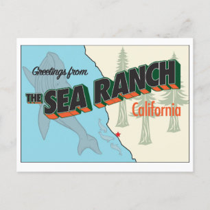 Sea Ranch Large Brev vykort - version 2