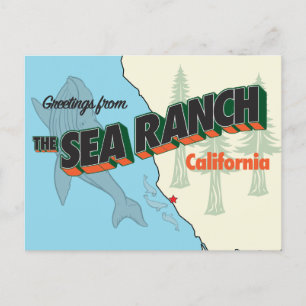 Sea Ranch Large Brev vykort - version 3
