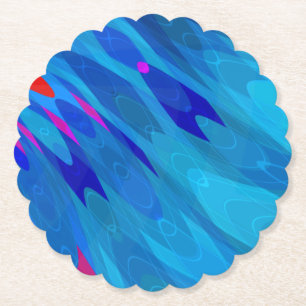 Sea Ripple Underlägg Papper