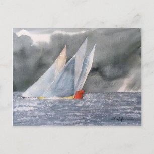 SEA SCAPE YACHTS POSTKORT VYKORT