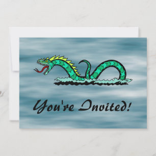 Sea Serpent Inbjudningar