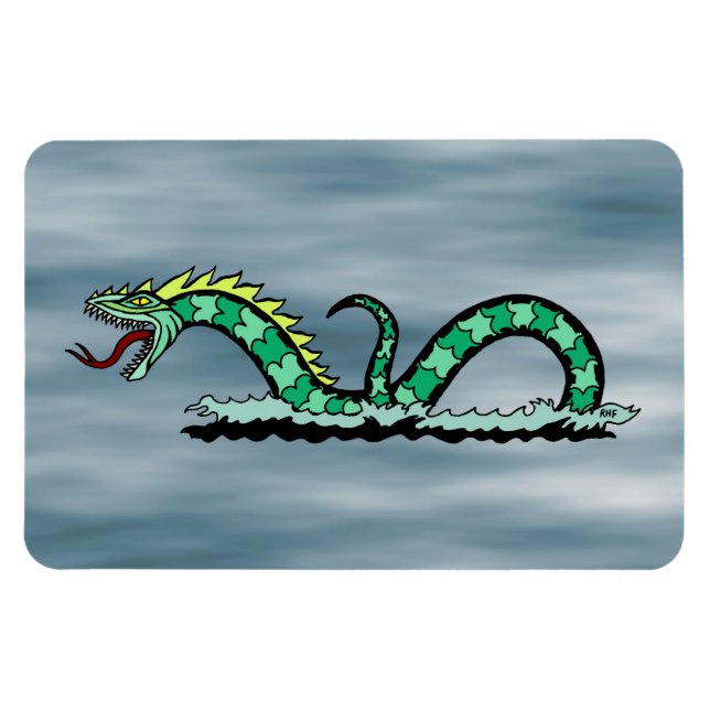 Sea Serpent Magnet (Horisontell)