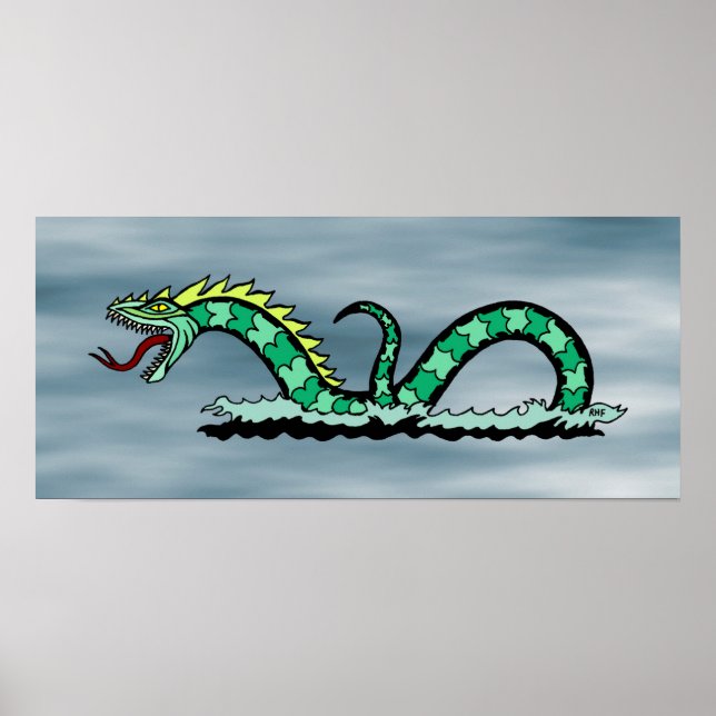 Sea Serpent Poster (Framsidan)