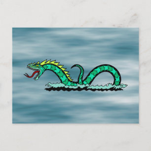 Sea Serpent Vykort