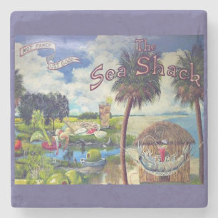 Sea Shack, Hilton Head Marble Underlägg