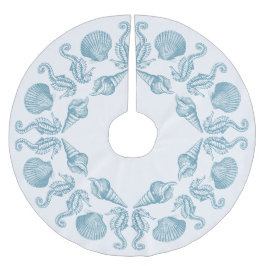 Sea Side Beach God jul Julgransmatta Borstad Polyester