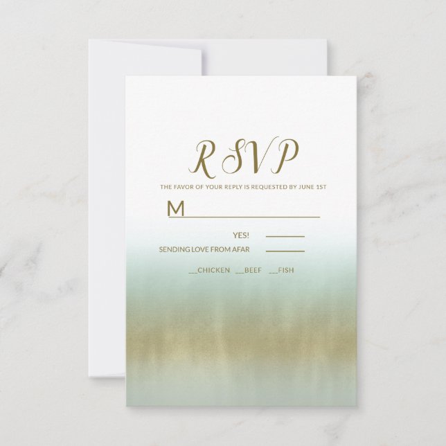 Sea Skam Guld White Elegant Beach Wedlings OSA (Framsida)