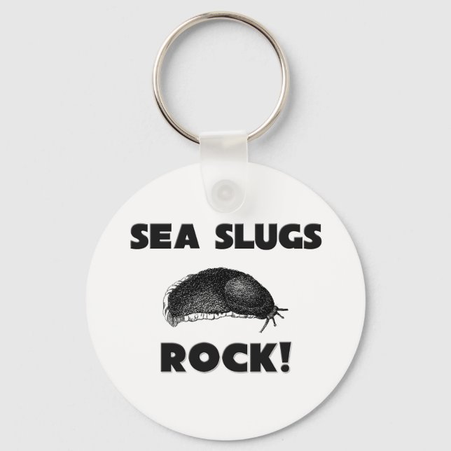 Sea Slugs Sten Nyckelring (Framsida)