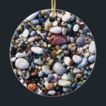 Sea Småstens Beach Stones Rhodes Greece Julgransprydnad Keramik<br><div class="desc">Småstarna i Colorful Sea och Beach Stones på den vackra ön Rhodes i Grekland.</div>