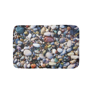 Sea Småstens Beach Stones Rhodos Grekland Badrumsmatta