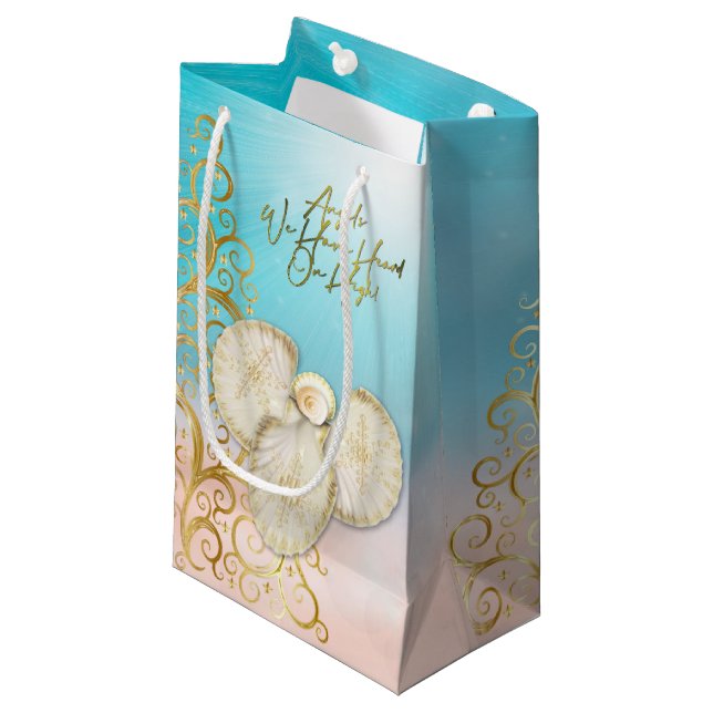 Sea Snäcka Angel Gift Bag (Framsidan Vinklad)