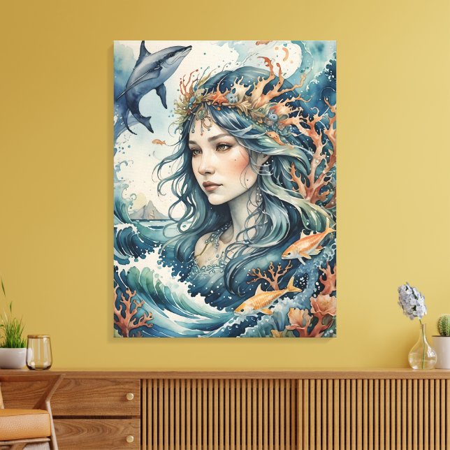 Sea Spirit Canvas Art (Insitu (Vardagsrum))