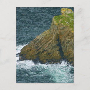 Sea Stack at at the Slieve League Cliffs in Irelan Vykort