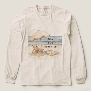 Sea Sun Serenity Strandskärm T Shirt