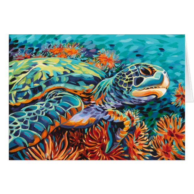 Sea Swehoney I Hälsningskort (Framsidan Horizontal)