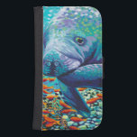 Sea Swehoney II Plånboksfodral För Samsung Galaxy S4<br><div class="desc">Havsliv</div>