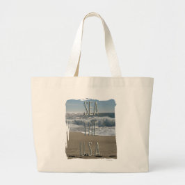 Sea the U.S.A. Summer Roligt Beach Life Jumbo Tygkasse