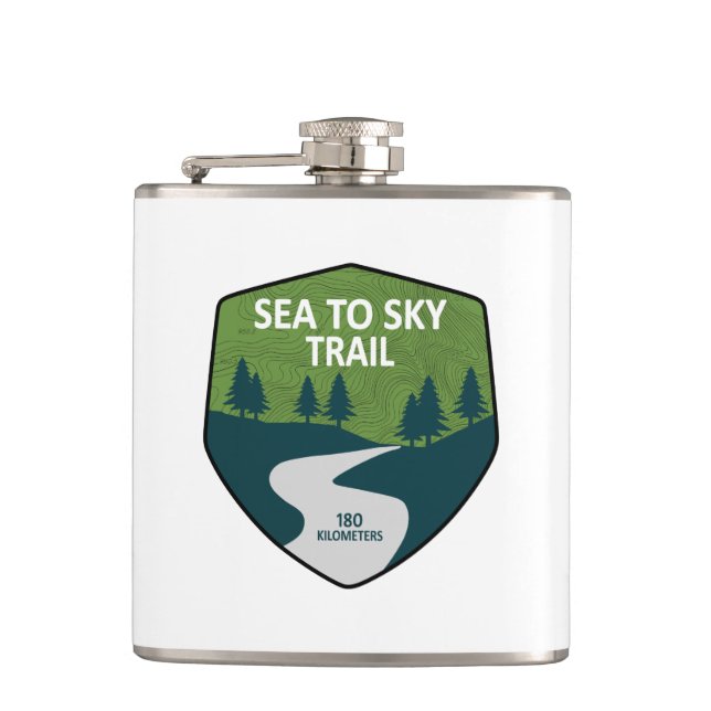 Sea To Sky Trail British Columbia Fickplunta (Framsidan)