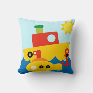 Sea Transport Pillow Kudde