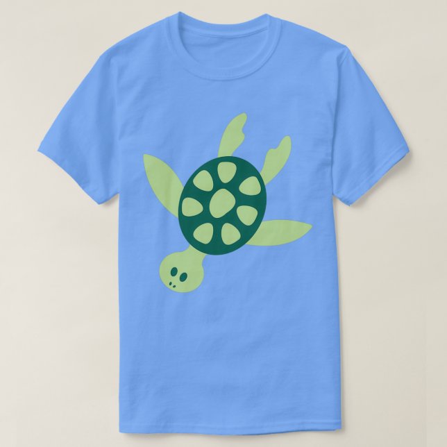 Sea Turtle 35 T Shirt (Design framsida)