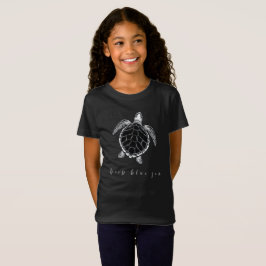 Sea turtle b/w t shirt