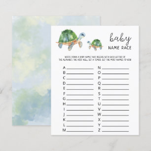 Sea Turtle - Baby namn tävling