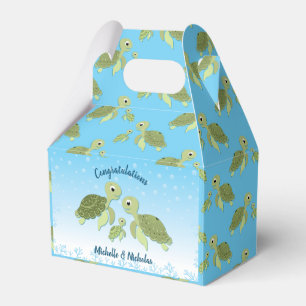 Sea Turtle Baby Shower Co-Ed Gender Neutral Presentaskar