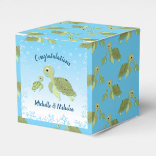 Sea Turtle Baby Shower Co-Ed Gender Neutral Presentaskar