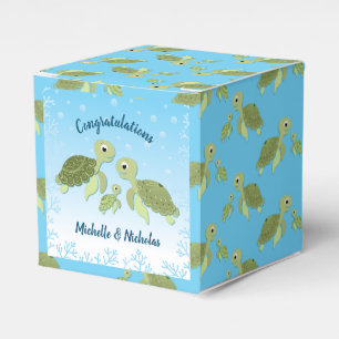 Sea Turtle Baby Shower Co-Ed Gender Neutral Presentaskar