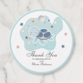 Sea Turtle Baby Shower | Cute Ocean Gåvor Etiketter