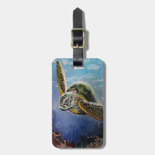 Sea Turtle Bagagebricka