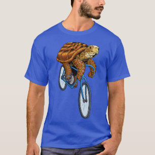 Sea Turtle Bicycle Funny Cyclist Riding Biker Biki T Shirt