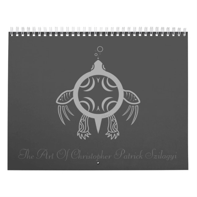 Sea Turtle Bubbles Kalender (Omslag)