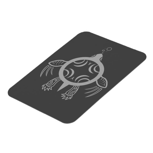 Sea Turtle Bubbles Magnet (Vänstra Sidan)